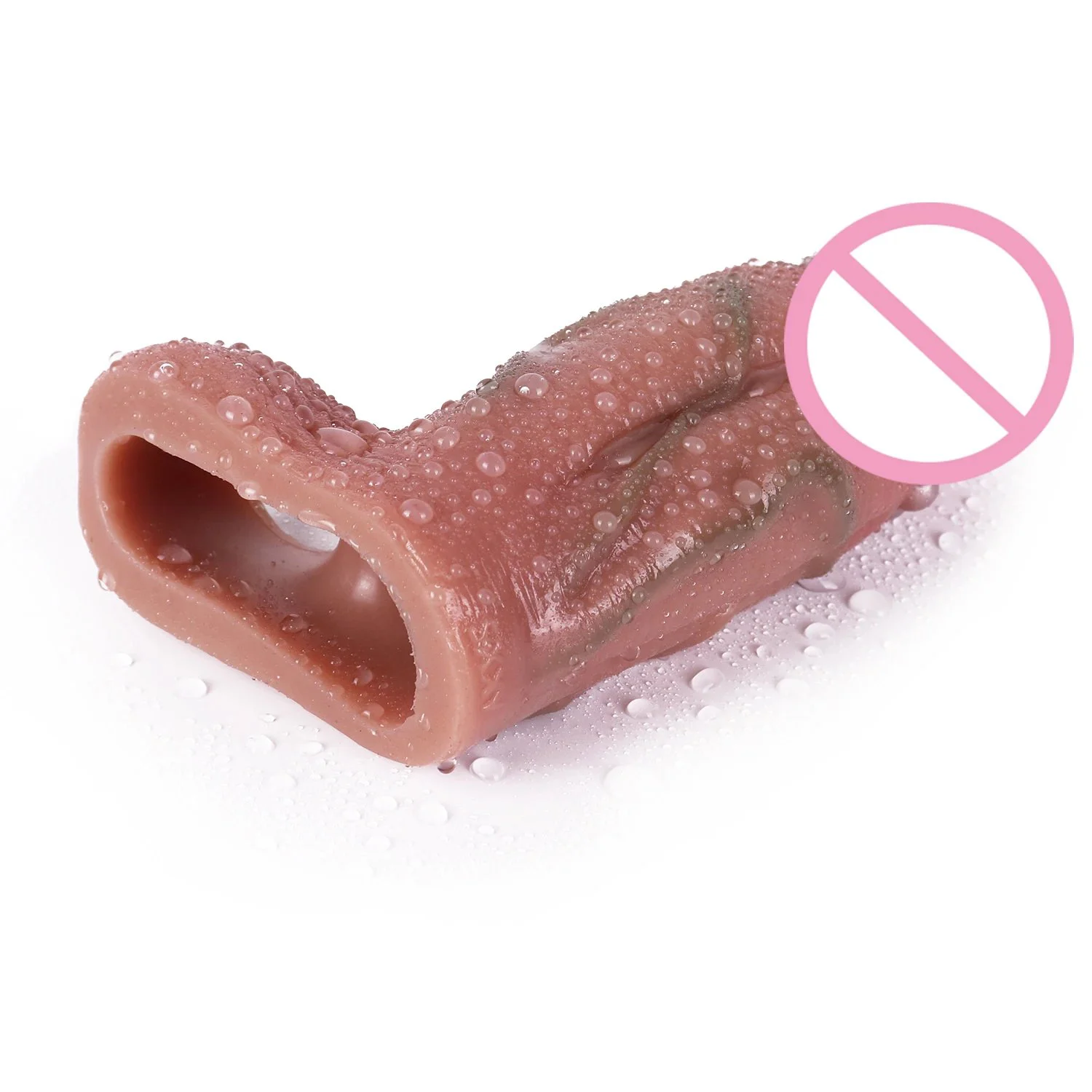 Realistic Men Penis Sleeve for 18+ Adult Anti-off Design Male Glory Gift