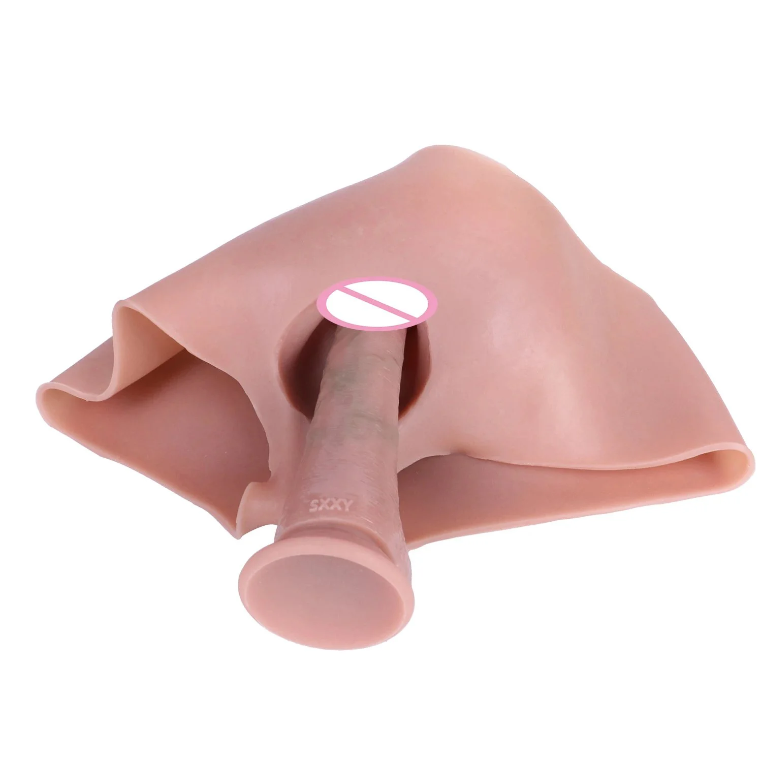 Realistic Hollow Silicone Dildo Strap on Panties for Male Silicone Penis Pants