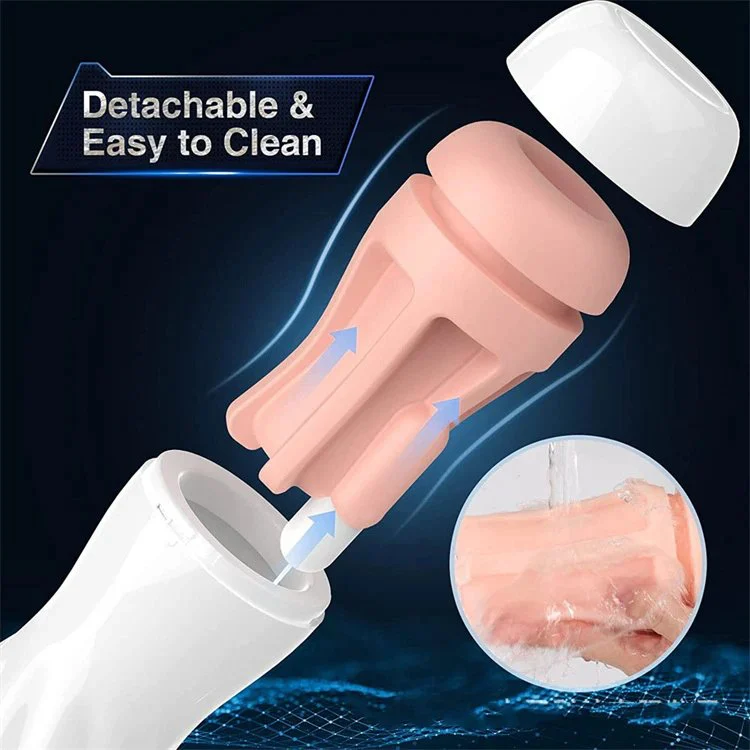 Rechargeable Deep Throat Male Sex Toys Automatic Blow Job Deep Sucking Masturbation Cup