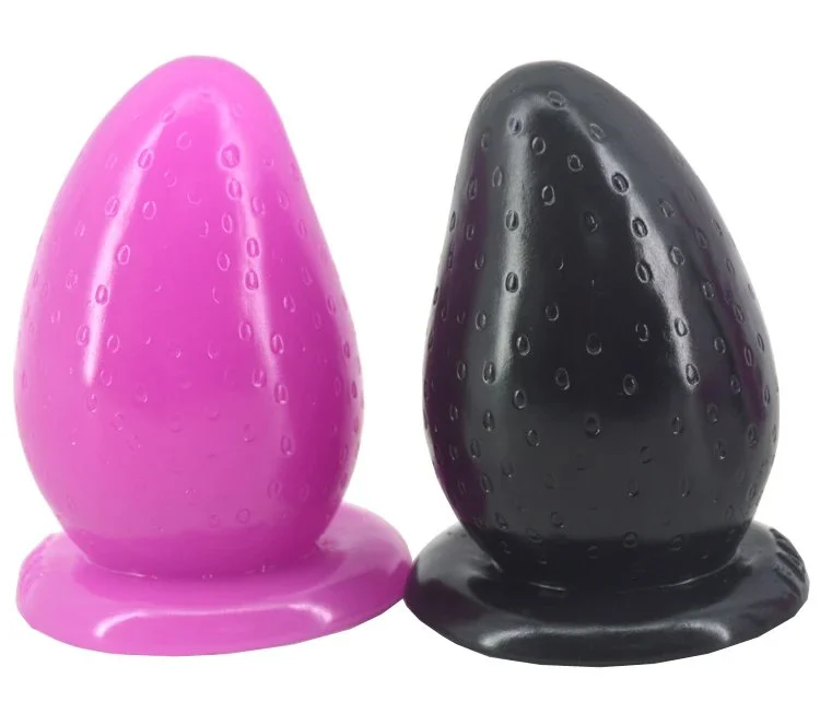 Sex Toys Strawberry Shape Pvc for Women Sexy Anal Plug Gay Sex Instrument