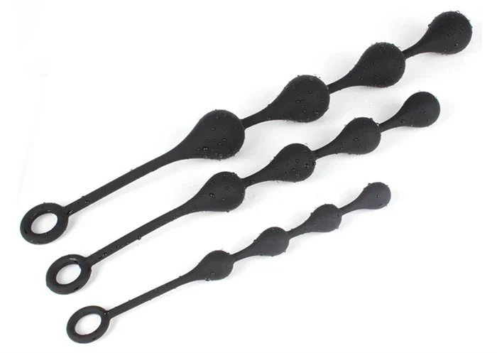 Silicone 4 Anal Balls Plug Set Adult Men Women Expander Sex Toys Anal Vibrator Butt Plug