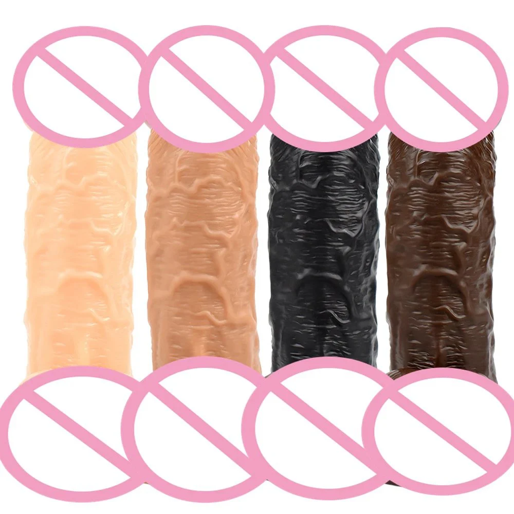23cm 9.05inch Body Safe Real Penis Realistic Dildo Sex Toys for Women Adult Product Big Dildos for Female