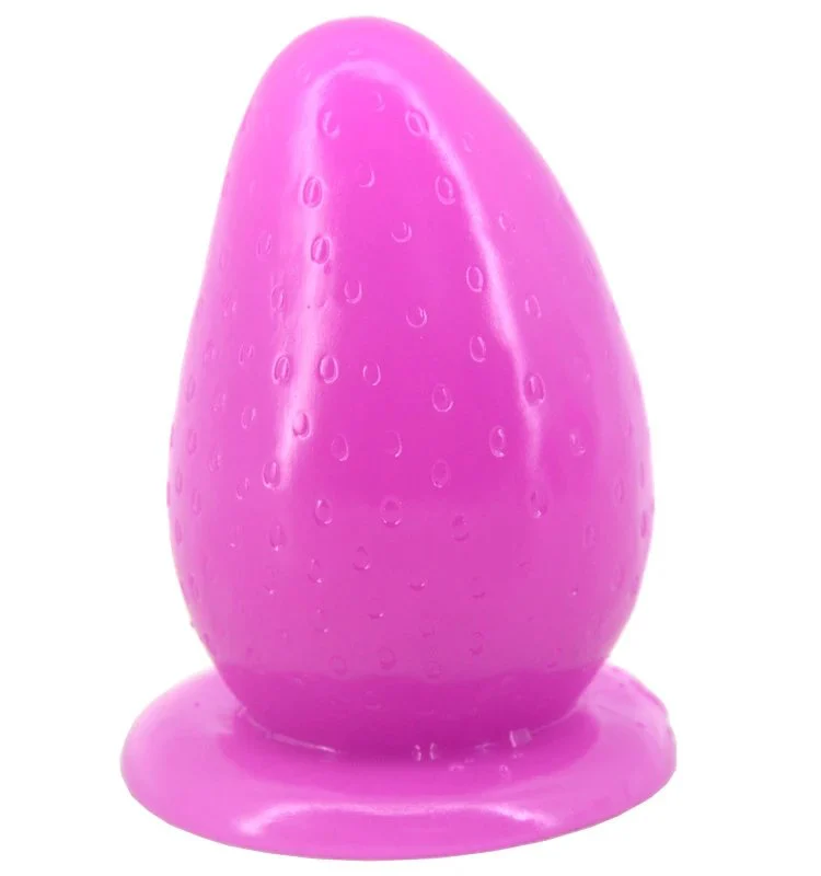 Sex Toys Strawberry Shape Pvc for Women Sexy Anal Plug Gay Sex Instrument