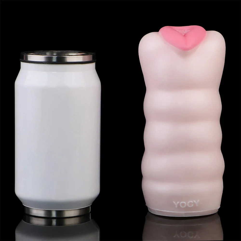 YC-2301 Fantasy Pig Monster Double Hole Masturbator Soft Tight Vagina Silicone Male Masturbation Cup Adult Sex Toys