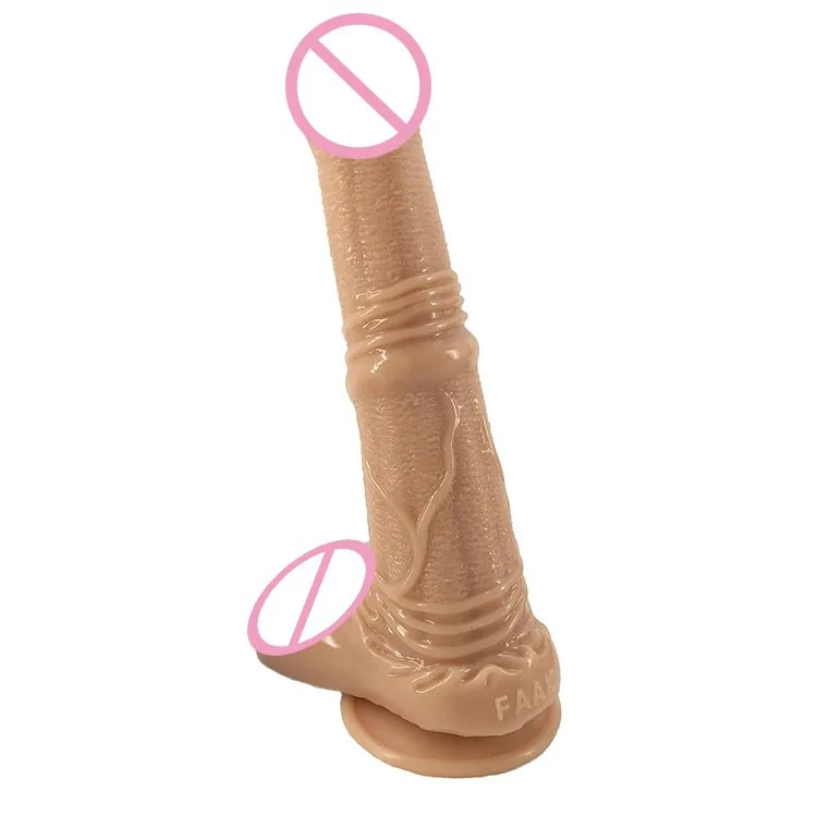 26cm 10 Inch 4.8cm Big Silicone Sex Toys Anal Plug Butt Toys Soft Realistic Lifelike Flesh Horse Dildo Animal Dildo for Men