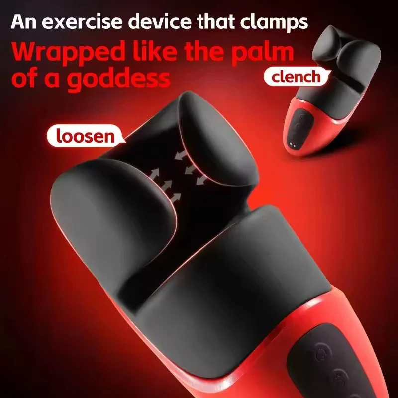 Silicone Fully Automatic Penis Exercise Trainer Male Masturbation Erection Enlargement Aircraft Cup Vibrators Sex Toys for Men