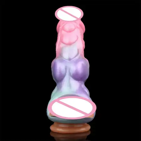 Reusable Soft Galactic Charm Penis Sleeve with Extender and Enlarger Enhancing Erection Dildo Sleeve for Men Cock Bondage