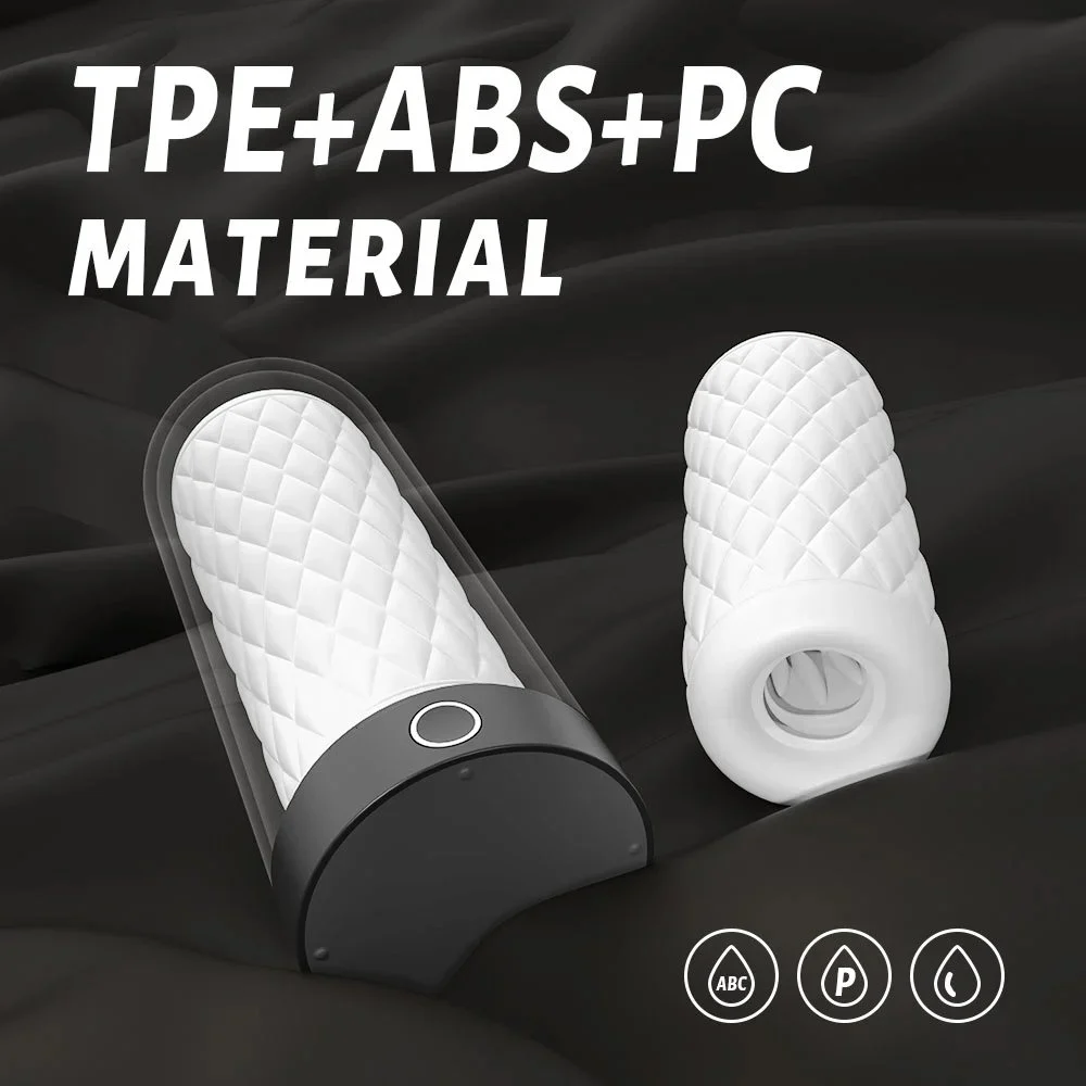 TPE 2 Frequency Heating Type Vibradores Para Hombres Male Automatic Masturbator