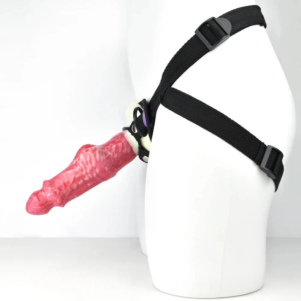 21cm Large Size Realistic Penis Dildo With Belt Strap-On Strapon Sex Toys for Man Women