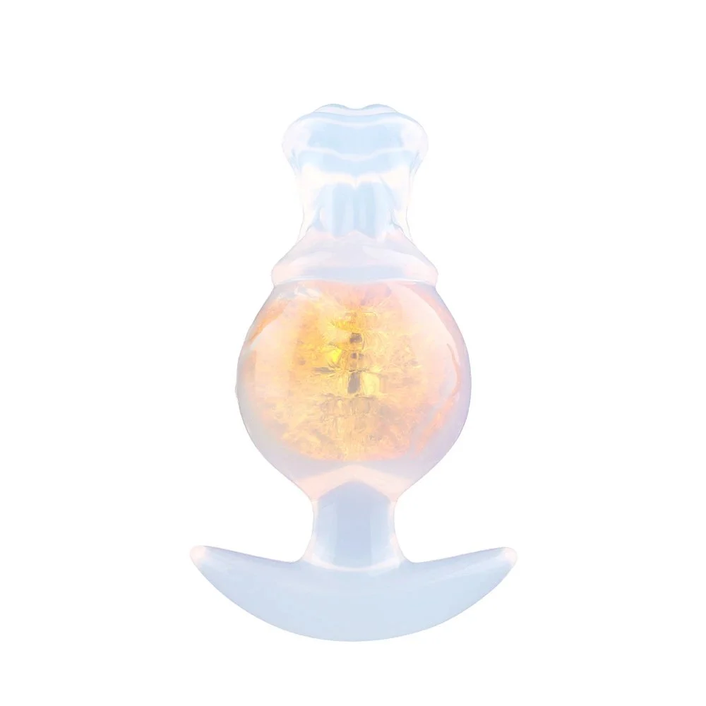 124g colorful Skin-friendly Silicone Anal Stimulation Toy Small - Sized Anal Plug for Beginners Couples' Anal Plug sex toy