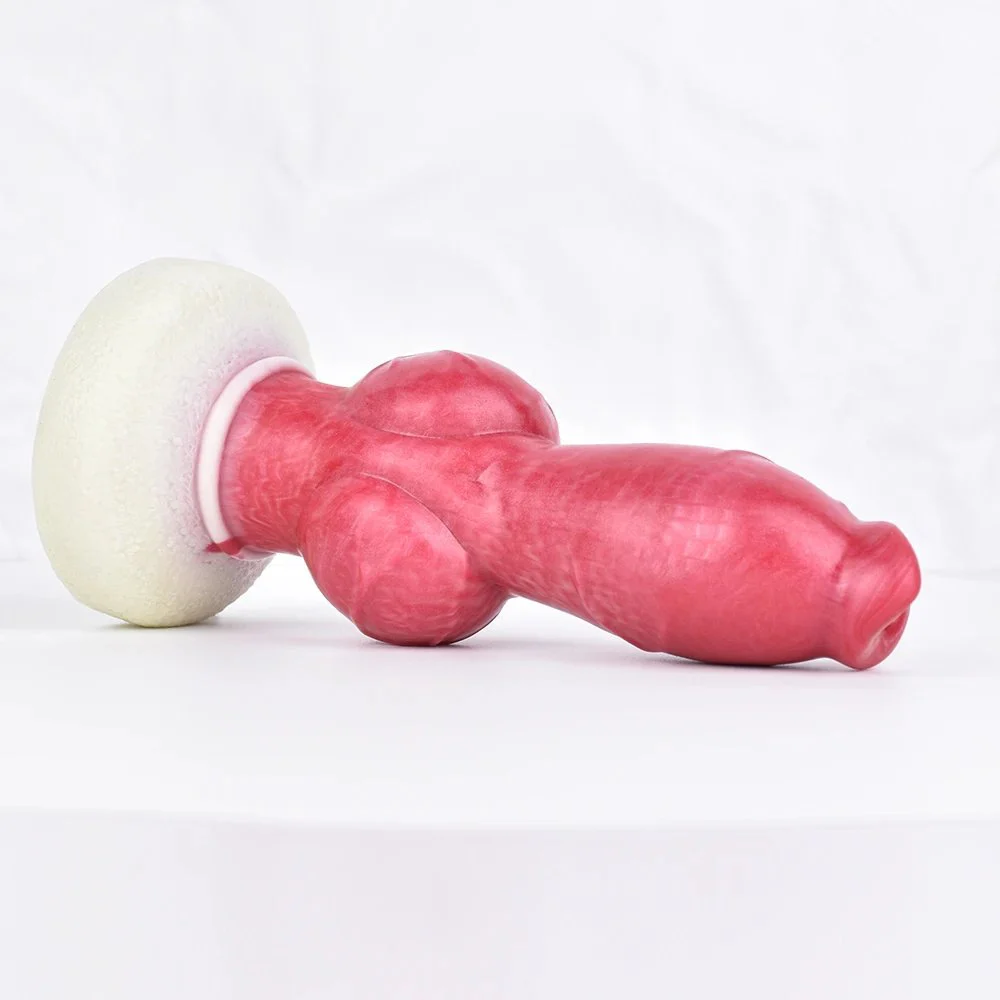 Huge Simulation Balls Animal Dog Penis Net Weight 595g Total Length 22cm Adult Masturbator Sex Toys