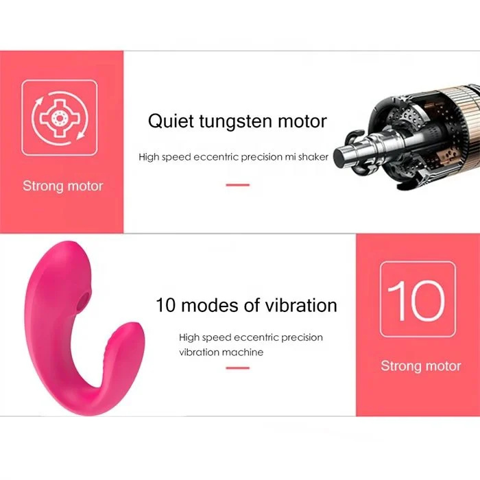 10-Mode Swan Sucking Swan Vibrator G-Spot and Clit Stimulating Metal Finger Dildo Rose Vibrator for Couples