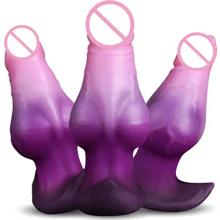 Large Soft Silicone Waterproof Eco-Friendly Wearable Thick Anal Plug Knottd Dildo Trainer T-Base Pink Giant Prostate 300g Toys