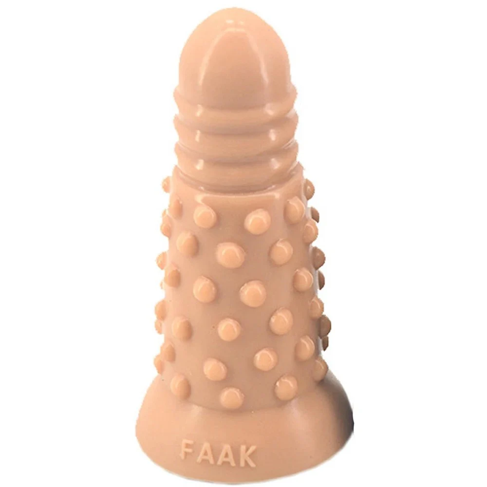 18cm 6.8cm Dotted Anal Plug Simulation Thick Butt g Spot Massager Butt Plug Sex Toys Anal for Women