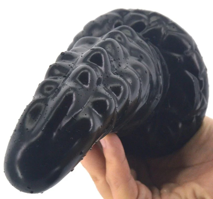 17.2cm 6.5 4.4cm Big Premium Original Silicone Animal Horn Dildo Realistic Anal Butt Plug Sex Toy Artificial Dildo for Men