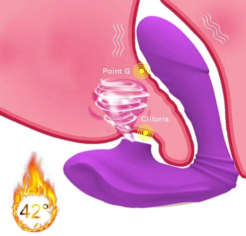 Gelance Female Masturbation Thrusting Wearable Silicone Clitoral Sucking G Spot Female Dildo Vibrator Panty Sex Toys for Woman