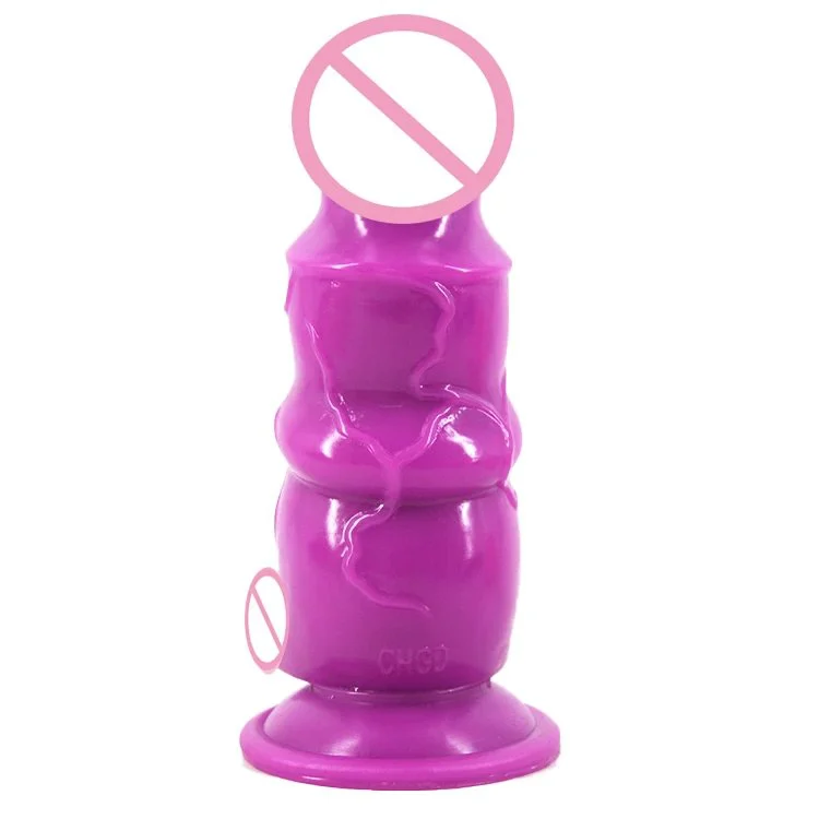 21cm 8.5 7.5cm Big PVC Animal Dildo Ribbed extra Stimulate Huge Anal Butt Plug Erotic Animal Pig Dildo Sex Toys for Couple