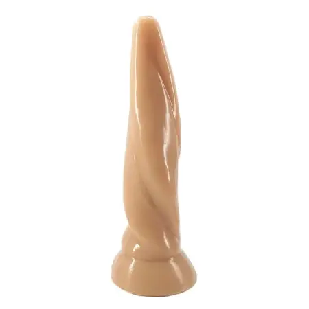 22cm 9 4.5cm Big Silicone Dildo Huge Realistic Anal Butt Plug Twist Shape Flesh Adult Sexy Toys for Unisex Sex Games