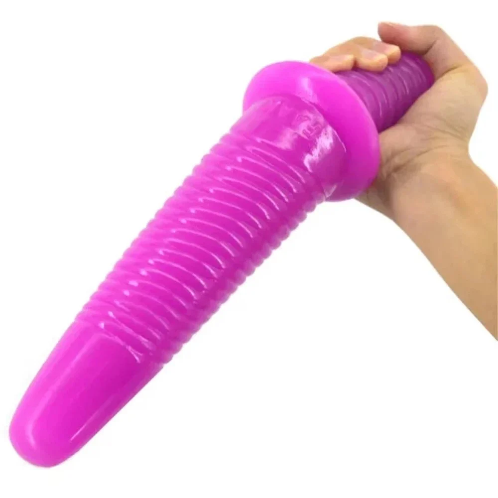 31.5cm Round Head Dildo with Handle Juguetes Sexuales Erotic Toys Sex Adult Female Sex Toys Dildo Handle