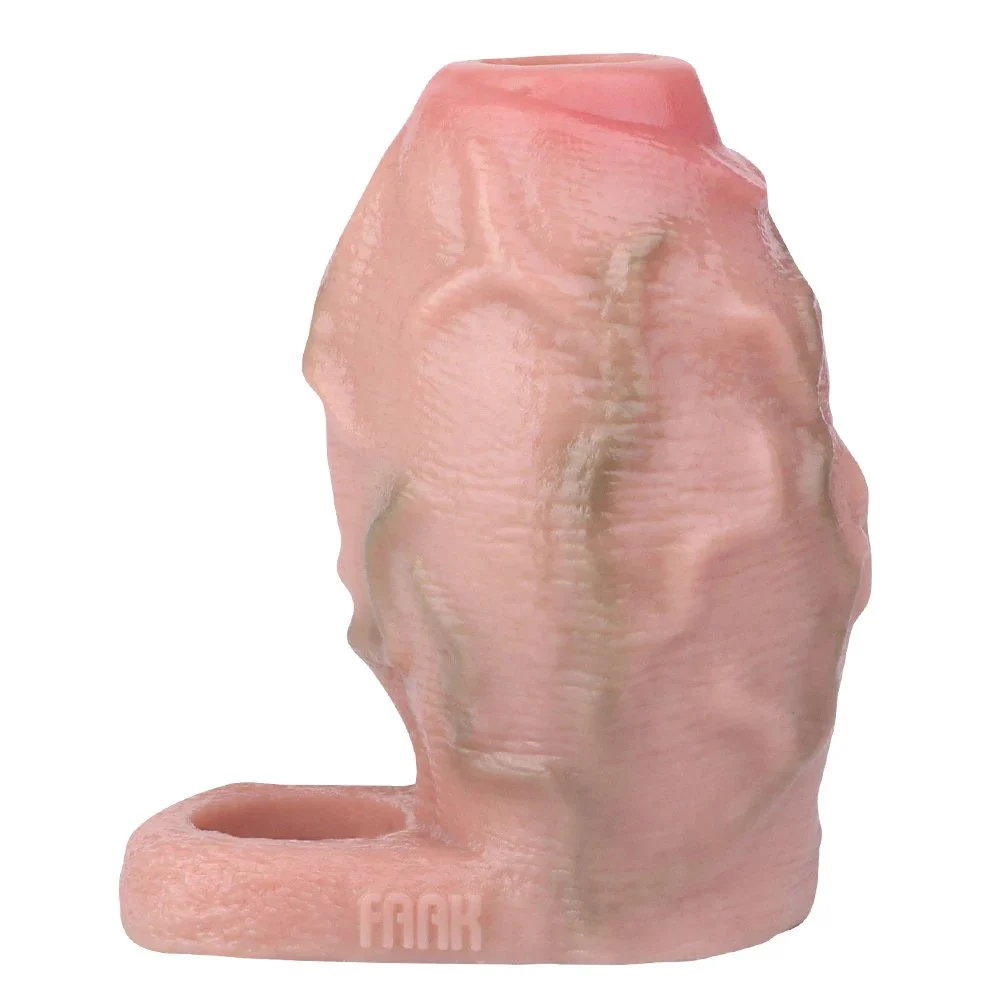 3.8''Penis Sleeve Penis Enlargement Sleeve with Cock Ring Couple Flirting Game Orgsm Sexy Toy