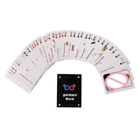 Adult Sexual Position Sex Playing Cards Bedroom Couples Game Sex Poker Card