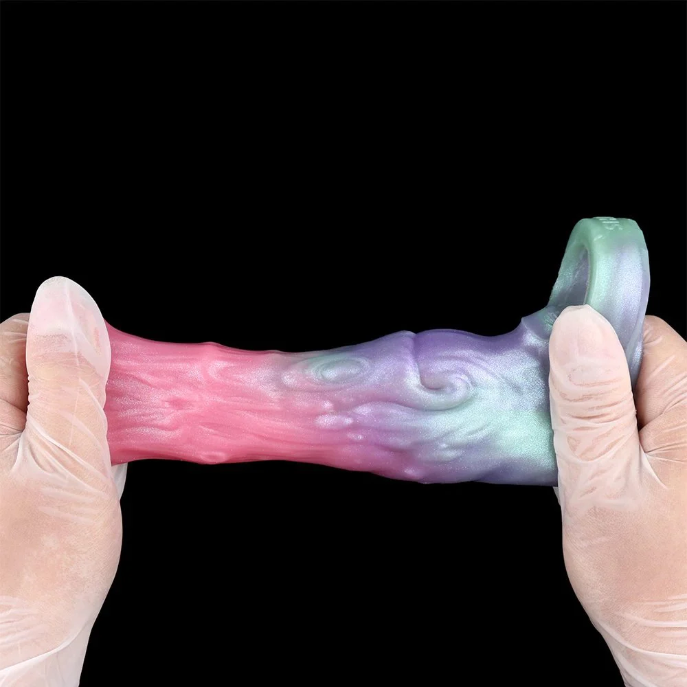 Sex Toy Plastic Penis Sleeve, Penis Sleeve Fantasy Sex Toys for Male Reusable Silicone Penis Extension Sleeve Men Sex Toys