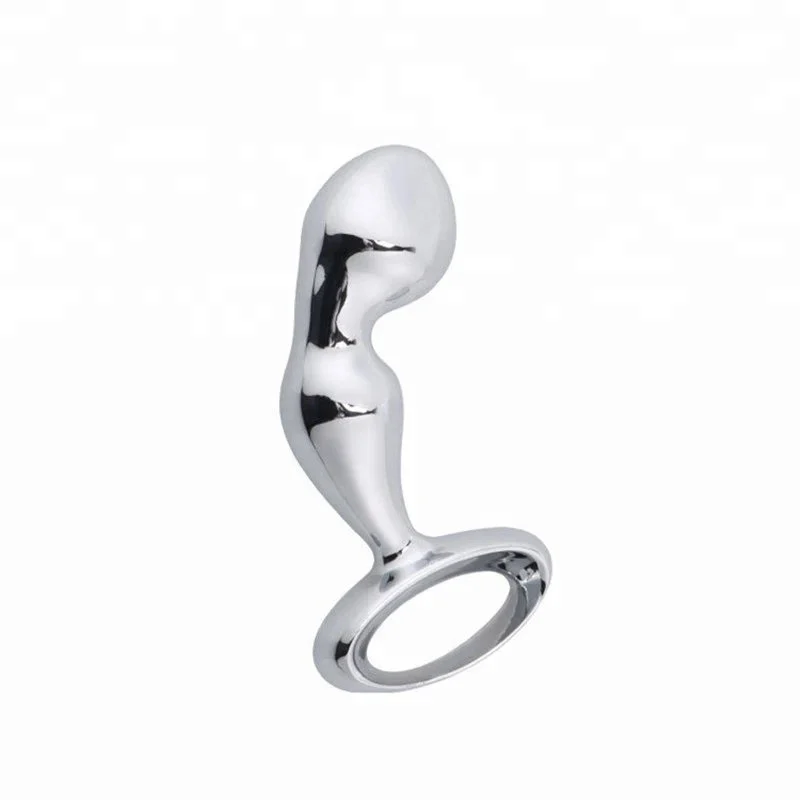 Male Anal Plug Stainless Steel Anal Hook Cock Ring Metal Anal Beads ButtPlug Anus Dilator Stimulator