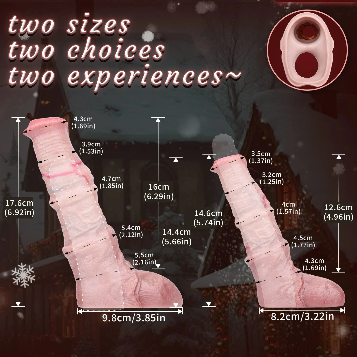 14 Styles Silicone Fantasy Horse Hollow Dildo Dog Large Knot Penis Sleeve Size SML Cock Enlarge Sex Toys for Men