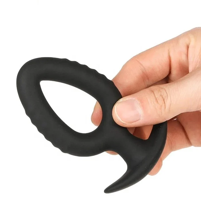 Men's Anal Expander Sex Toys Silicone Stainless Steel Butt Plug and Anal Beads for Men and Women