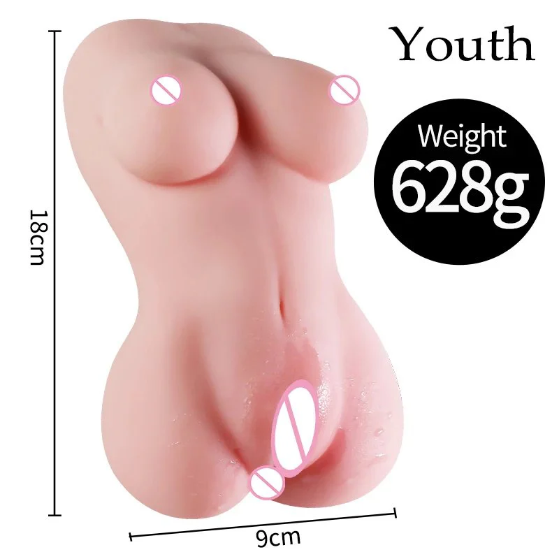Tpe Silicone Male Masturbator Pocket Pussy Sex Toys for Men