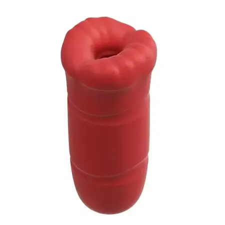 Vibrating male masturbation device cup mouth design silicone stroking adult toy male Masturbation Toys