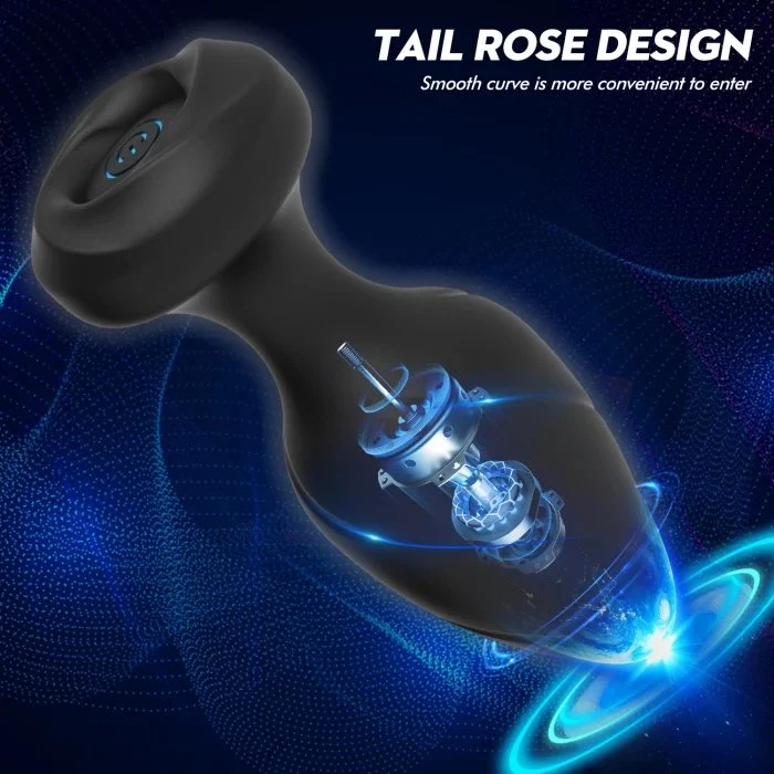 New Design Remote Control 10 Frequency Silicone Anal Plug Vibrator for Adult Men & Women Prostate Massage Sex Toys