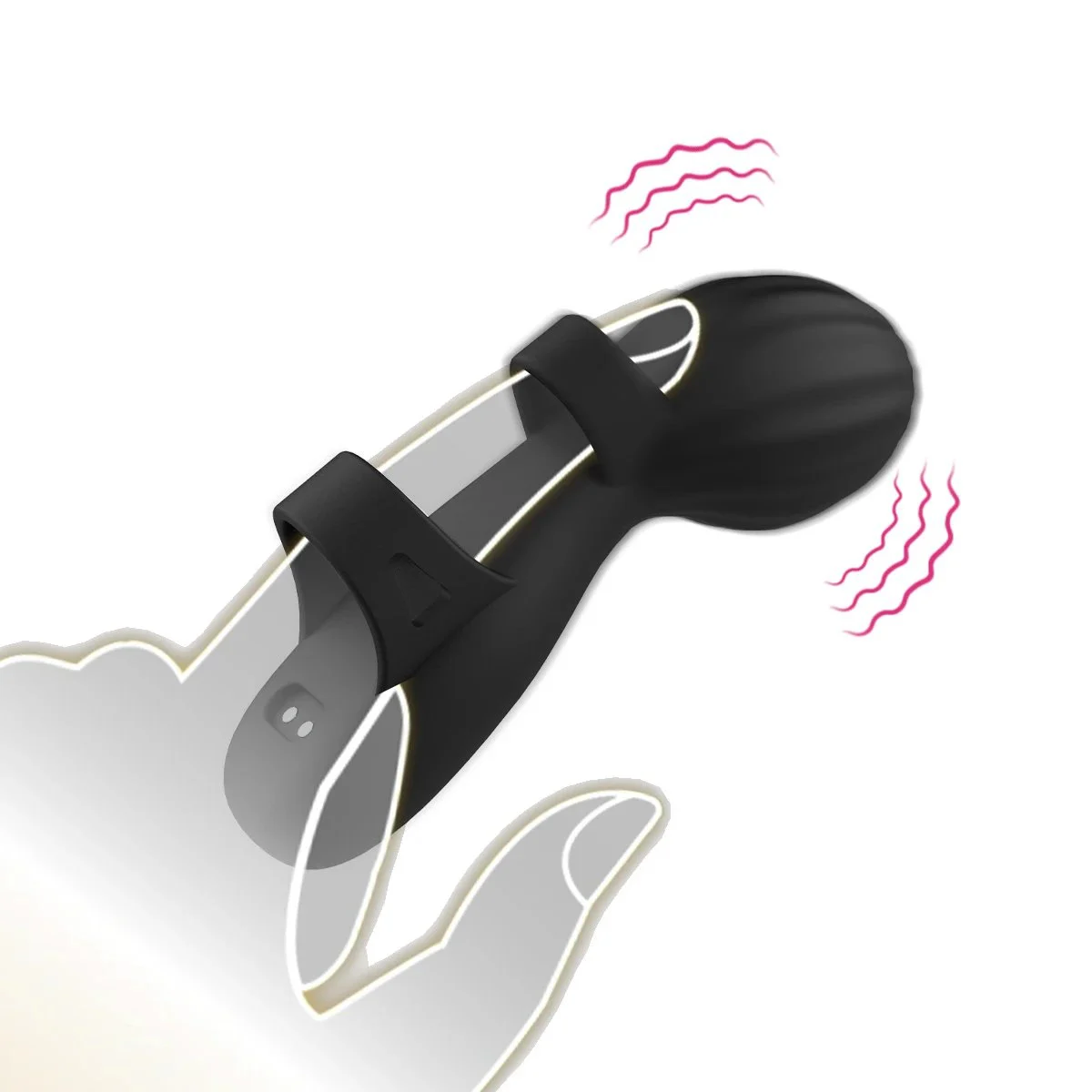 10 Speed Massage Silicone G Spot Dildo Vibrator with Waterproof USB Rechargeable Eco-Friendly Features for Women
