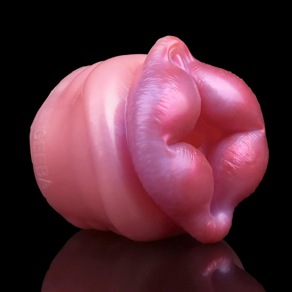 Vibrating Penis Trainer Glans Vibrators Massage Fantasy Alien Pussy Soft Silicone Male Masturbation Sex Toys for Men