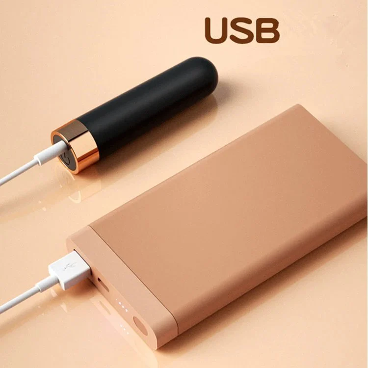 10 Speeds Bullet Lipstick Vibrator Sex Toys for Women USB Rechargeable Mini G-Spot Vibrating Egg