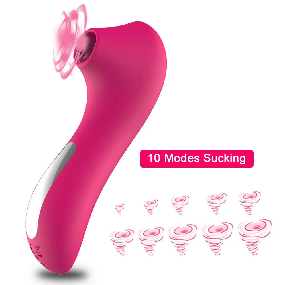 10 Frequency Mode Clitoral Sucking Vibrator Massager Stimulus Female Masturbation Women Sex Toys