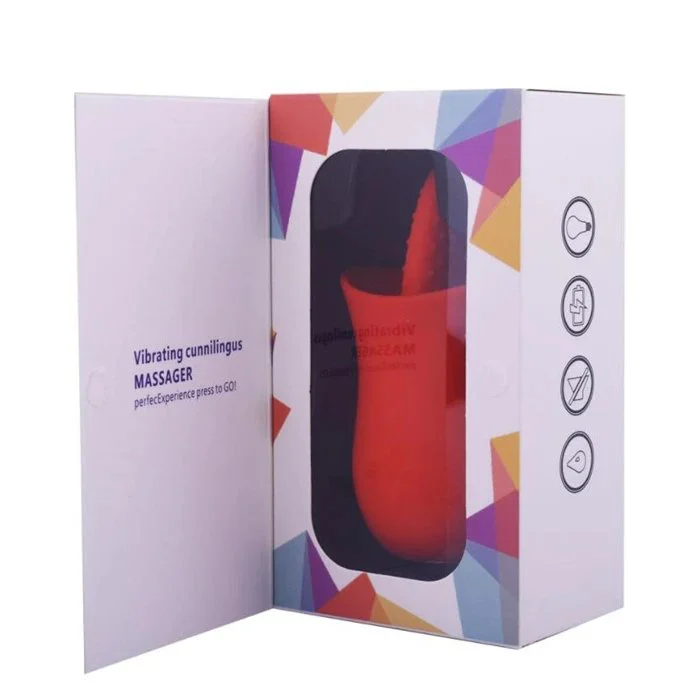 10 Strong Tongue-Shaped Vibrator Massage Female Sex Toys