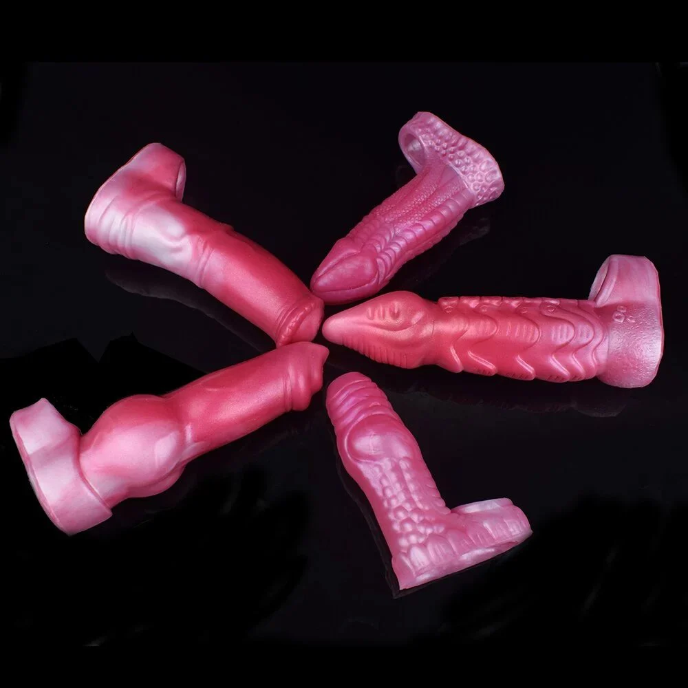Sex Products Monster Dildo Penis Sleeves Silicon Penis Extender for Men