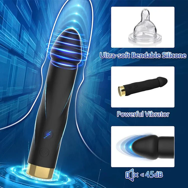 10 Frequency Mini AV Wand Bullet Vibrator Sex Toy for Women Anal Plug Vibrator for Couples Masturbation