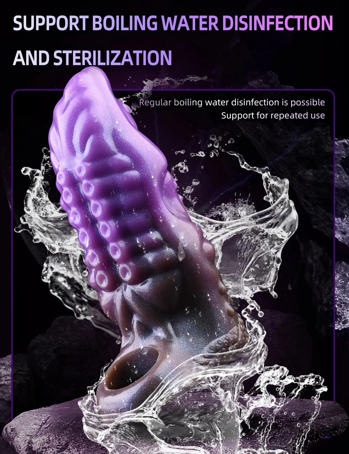 Adult Games Penis Sleeve Mens Sex Toys Cock Ring Sleeve Penis Ring Extender for Male Sex Toys Tentacle Fantasy Monster