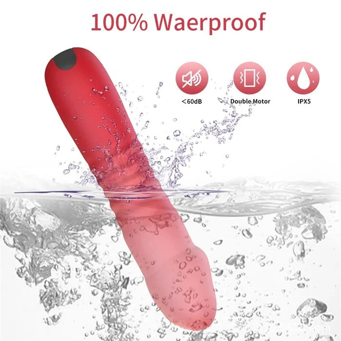 10 Frequency Thrusting Dildo Vibrator for Women Clitoral Pleasure Adult Sex Toy USB Rechargeable Waterproof