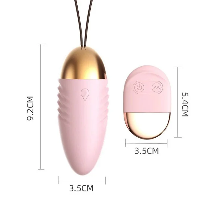 10-Frequency Wireless Remote-Control Bullet Vibrator Vibrating Egg for Clitoral & G-Spot Massage-Women's Masturbation Sex Toy