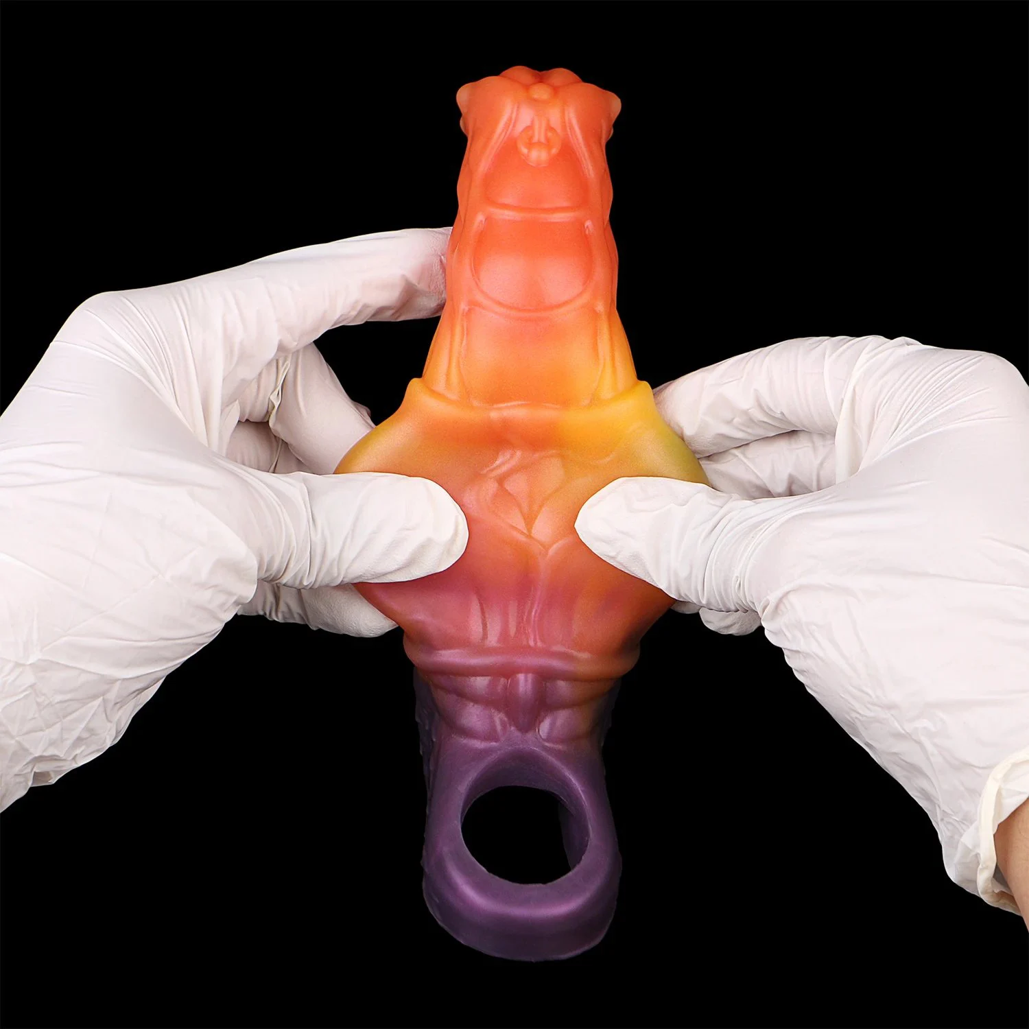6.8-inch Male Enhancement Silicone Penis Sleeve Easy-to-wear Penis Extender for Men Suitable for 18+ Couples As an Adult Toy