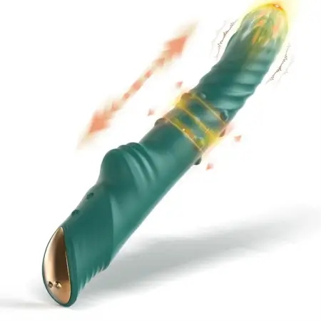 10 Modes G Spot Rotating Telescopic Thrusting Spinning Dildo Vibrator Sex Toys for Women