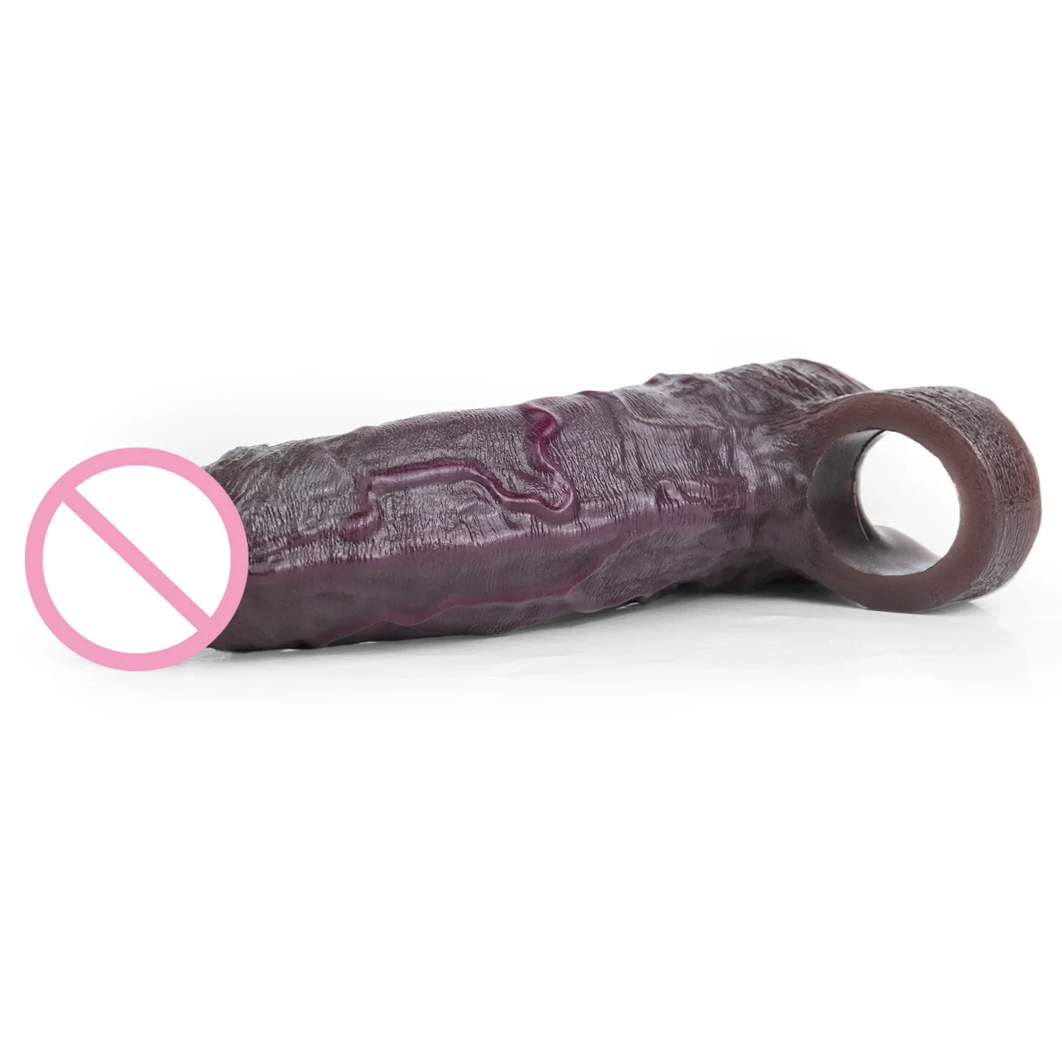 7.09in Male Penis Sleeve Effectively Enlarges with Realistic Simulation Technology Authentic Skin-like Feel Sex Toy Designed