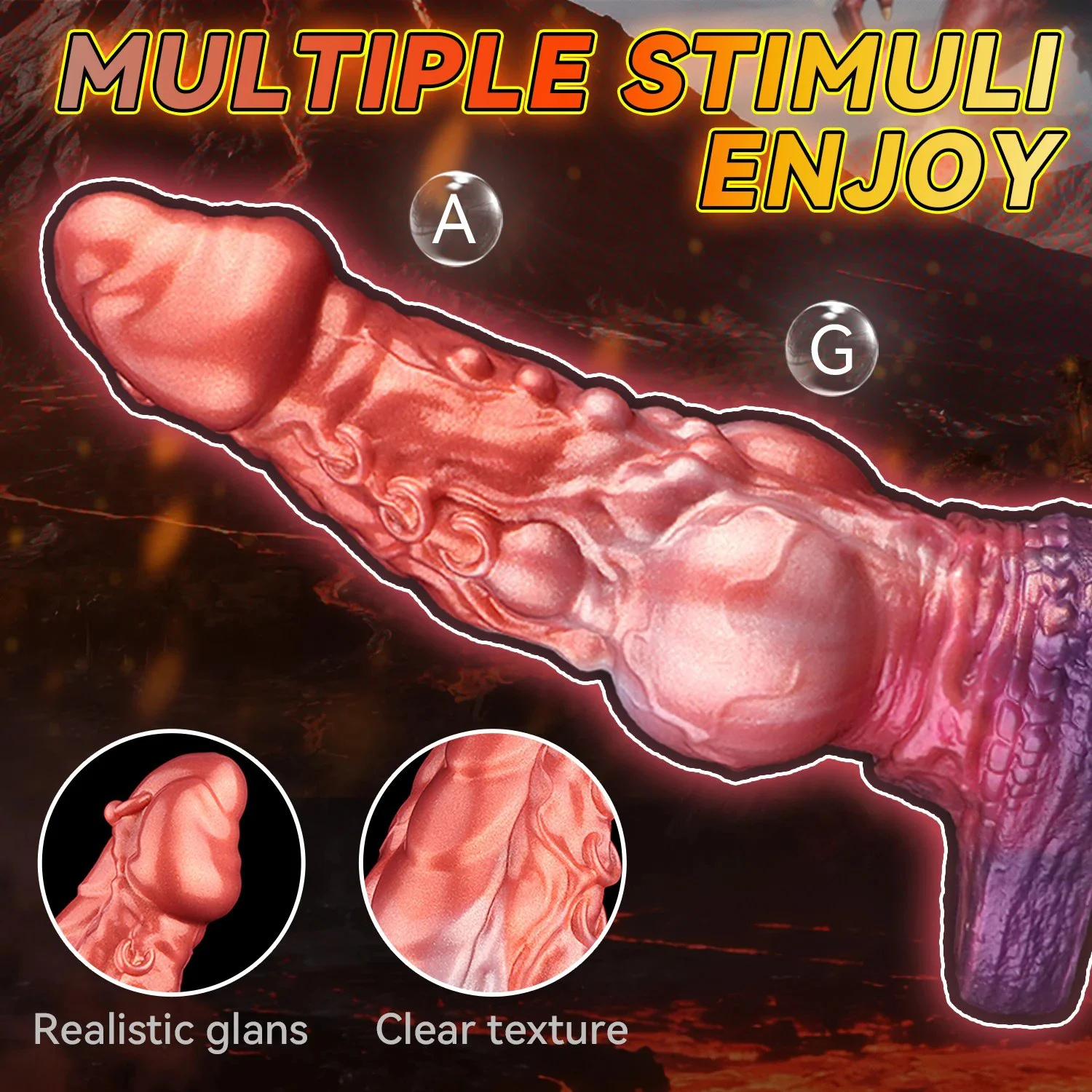 9.84 Inch Monster Huge Thick Dildo Sleeve Penis Sheath Extender Enlarger,Cock Sheath Extension Penis Extender Toy