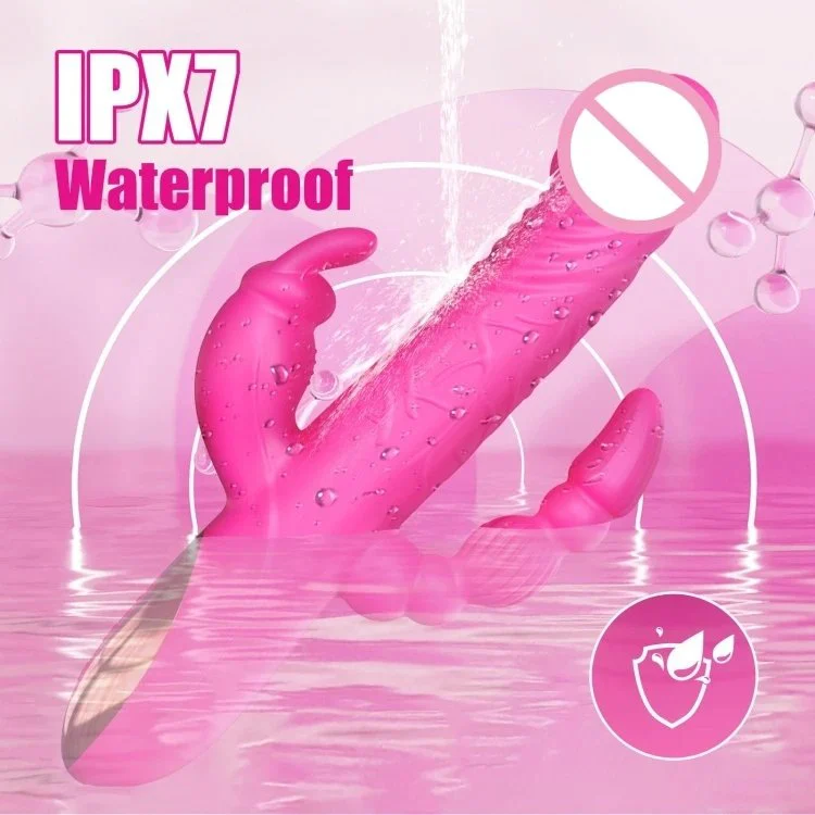 10 Frequency G Sport Rabbit Vibrator Sex Toys for Women Anal Toys Thrusting Dildo Massager Male Masturbation