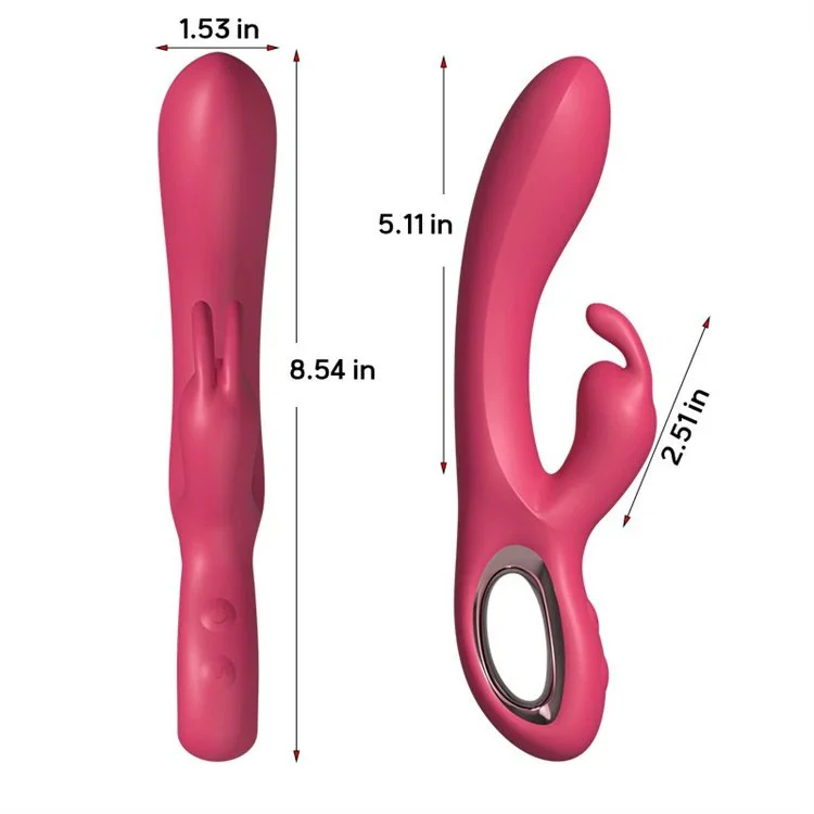 10 Frequency Sex Toys Female Masturbation Clitoral Stimulation Double Motor G Spot USB Charger Rabbit Vibrator
