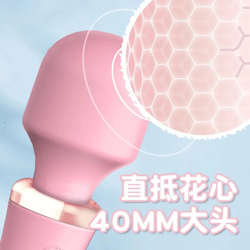10 Frequency Wireless USB Av Magic Body Massage Vibrator for Women with Latex Hot Sex Toy
