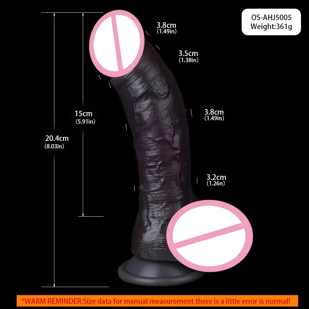 8.03in Silicone Realistic Suction Cup Male Masturbator Authentically Textured Masturbation Product Available